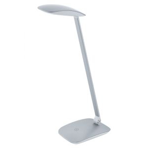 Eglo Cajero stona lampa/1, led, 4,5w, 550lm, na dodir, usb,  plastika/srebrna 