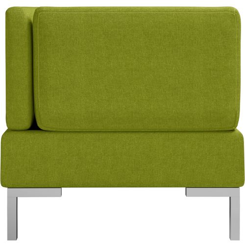 3-dijelni set sofa od tkanine zeleni slika 10