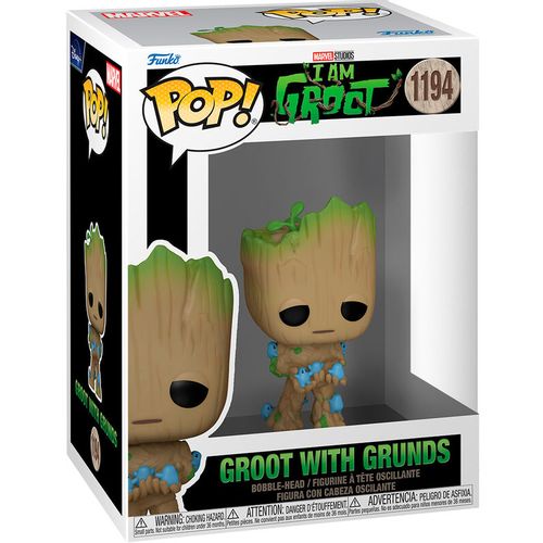 POP figure Marvel I am Groot - Groot with Grunds slika 1