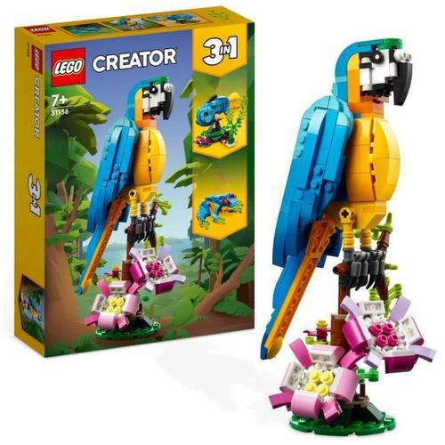 Playset Lego Creator 31136 Exotic parrot with frog and fish 3 u 1 253 Dijelovi slika 1