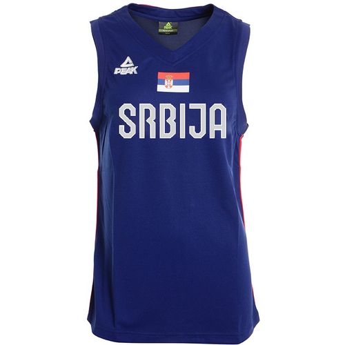 Peak Sport Košarkaški Dres i Šorc Srbija 2022 Plavi Ženski slika 1