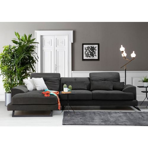 Atelier Del Sofa Frido ugao levo (Chl+3R) Antracit ugao sofa slika 3