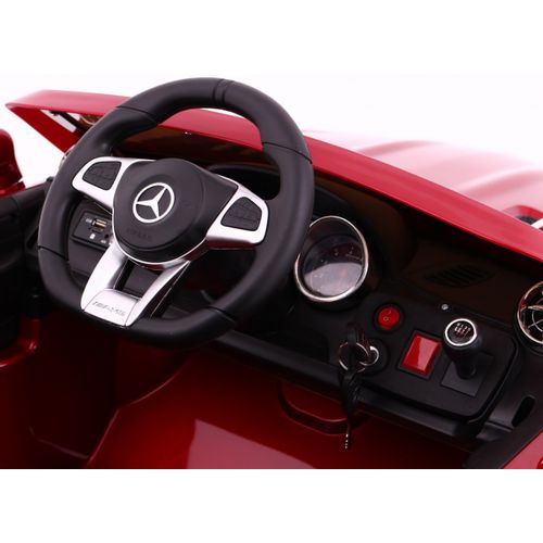 Licencirani auto na akumulator Mercedes AMG SL65 - crveni/lakirani slika 9