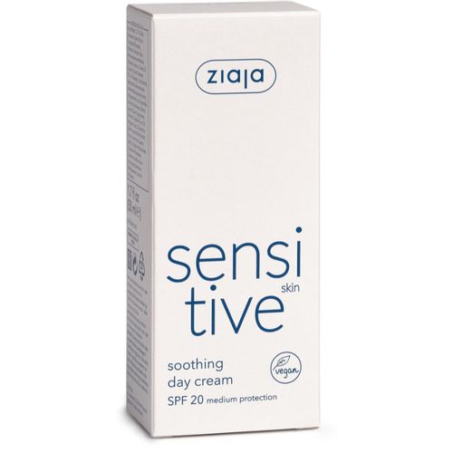 Ziaja Sensitive Skin umirujuća dnevna krema za lice 50ml SPF 20 slika 1