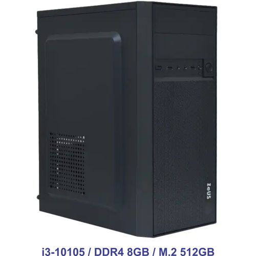 Računar ZEUS i3-10105/DDR4 8GB/M.2 512GB slika 1