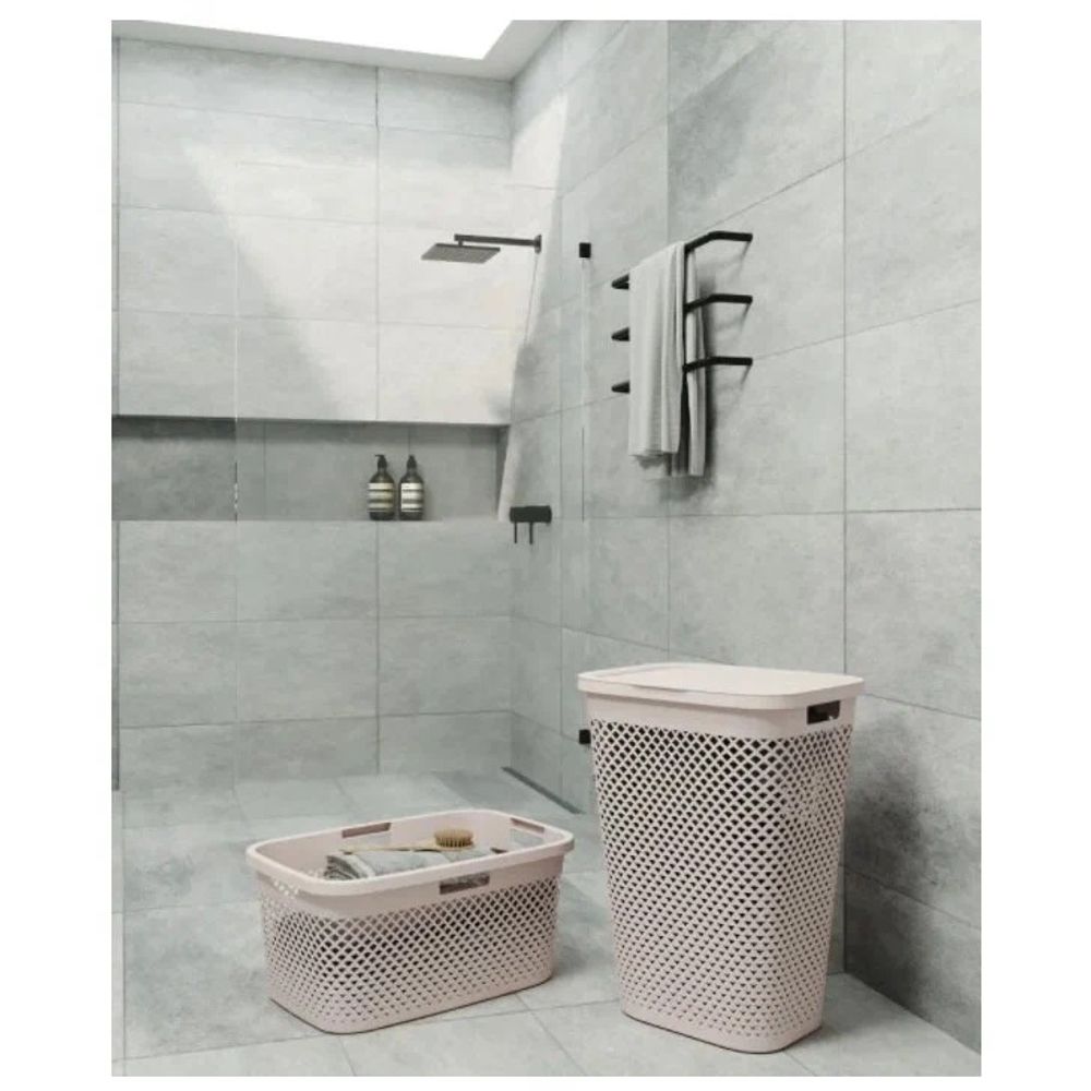 Curver korpa za veš 55 l bijela PURE slika 3