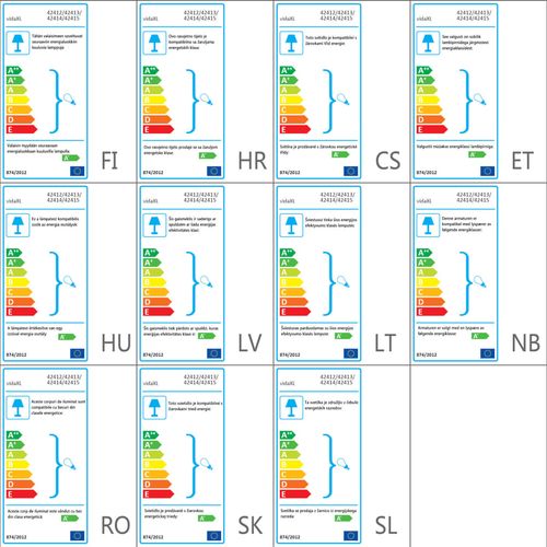 Vrtna LED Podna Svjetiljka 3 kom Kockasta slika 8