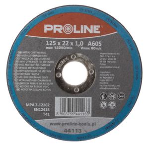 PROLINE DISK REZNI ZA REZANJE NEHRĐAJUĆEG ČELIKA, T41, 115 44111