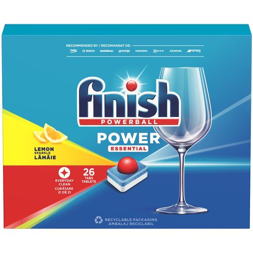 Finish Power Essential tablete za mašinsko pranje suđa 26 kom slika 1