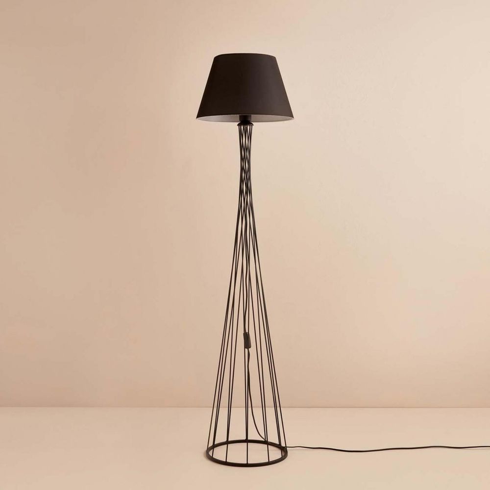 AYD-3490 Crna Podna Lampa slika 1