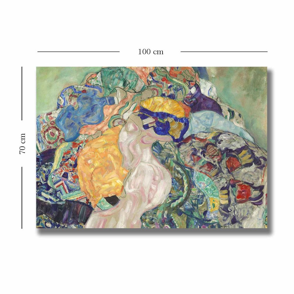 Dekorativna Slika na Platnu 'Kaleidoskop Boja' 70x100 cm slika 3