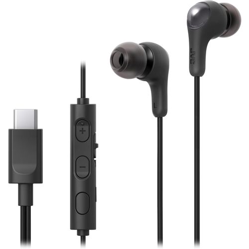 Slušalice JVC HA-FR9UCBU, in-ear, USB-C, crne slika 1