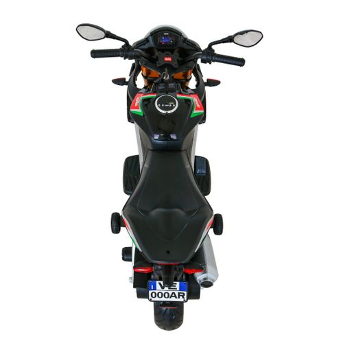 Licencirani motor na akumulator Aprilia Tuono V4 - crni slika 7