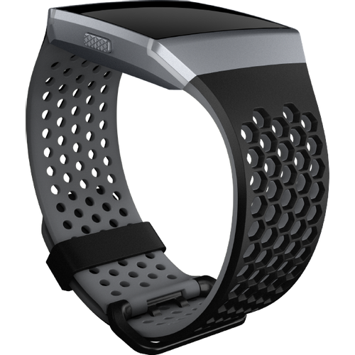 FitBit FB164SBBKL Ionic Sport Band, Black/Gray L slika 5