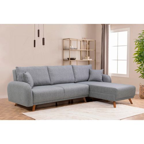 Hera 2 Ugao - Sivi Kutni Sofa-Krevet slika 2