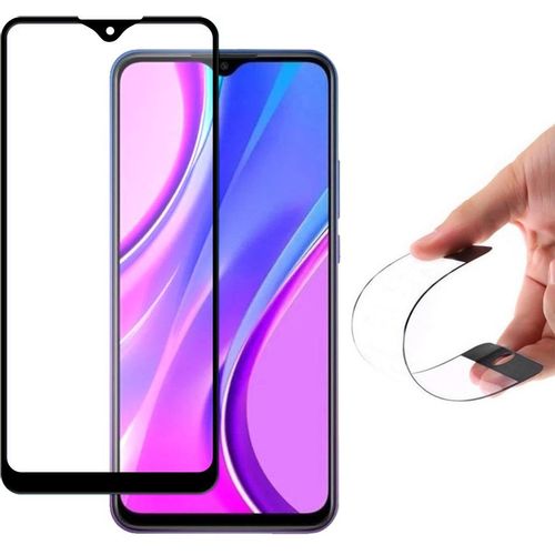 Full Cover Flexi Nano hibridni zaštitnik zaslona s okvirom za Xiaomi Redmi 9 slika 1