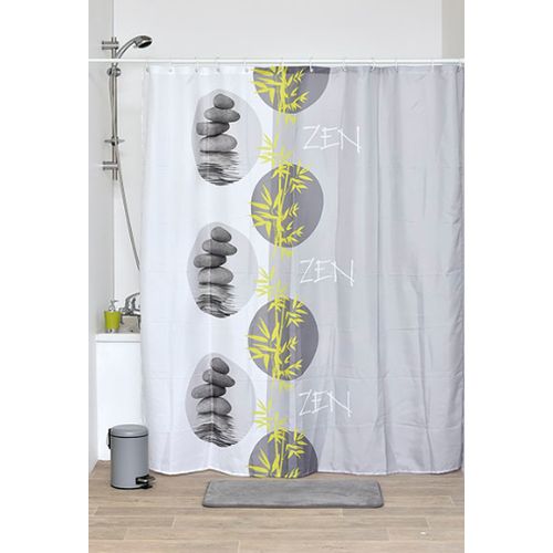 TENDANCE ZAVESA ZA KADU + 12 PP KUKICA 180X200 CM POLIESTER PALAOS 1205667 slika 1