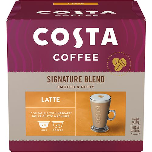 Costa Coffee Kapsule Signature Blend Latte Dolce Gusto 16/1 slika 1