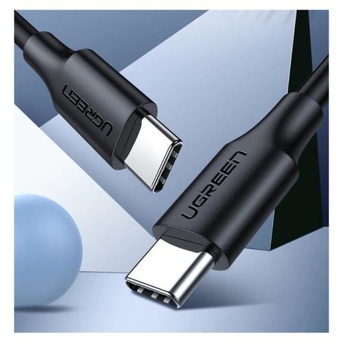 UGREEN USB-C na USB-C kabel 2.0, 1m, crni - u polybag pakiranju slika 3