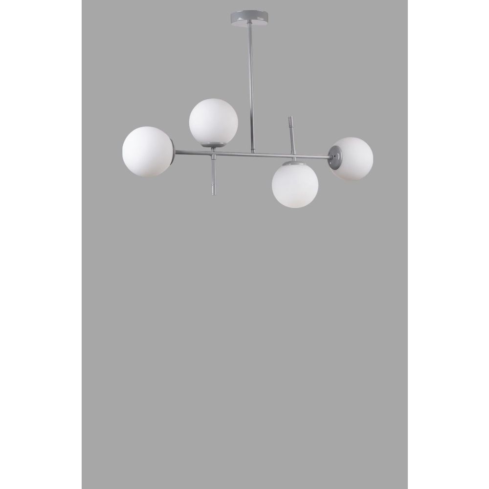 Opviq Luster 245, Bijela, Siva slika 3