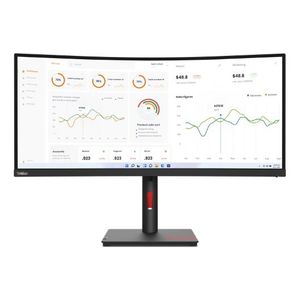 Lenovo T34w-30 (63D4GAT1EU) VA zakrivljeni monitor 34"