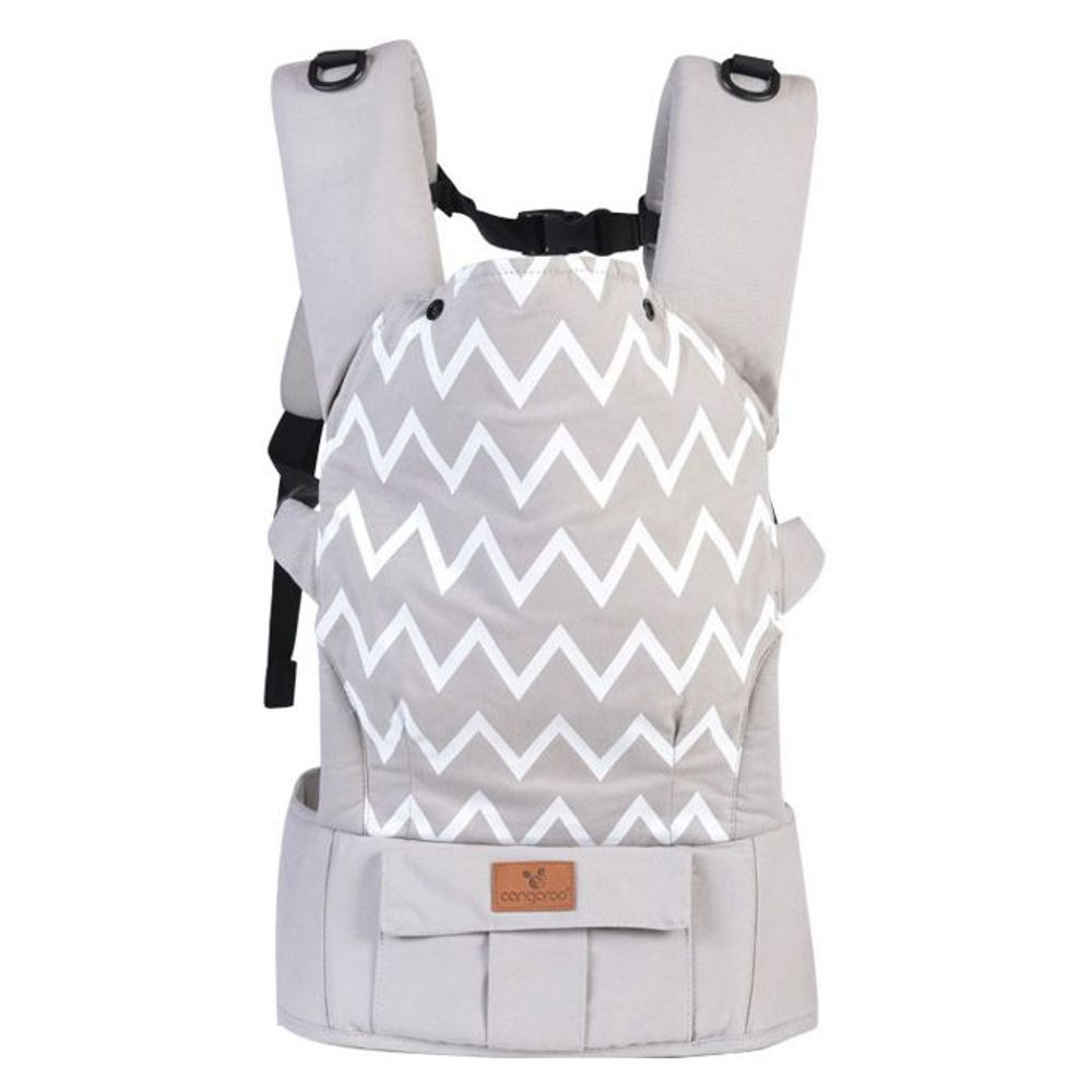 Cangaroo Ergonomska nosiljka Explorer, Siva slika 1