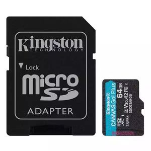 Micro SDXC Kingston 64GB cl10 170MB/s-70MB/s