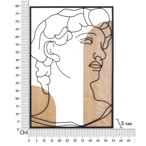 Mauro Ferretti Zidni dekor HADLEIGH 80x55x2 cm slika 6