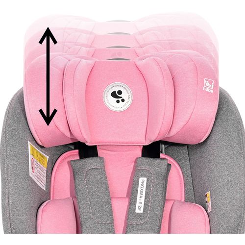 LORELLI PROXIMA i-Size Autosjedalica 360° Isofix Pink/Grey 0-6 godine/0-22 kg (0+/1/2) slika 6