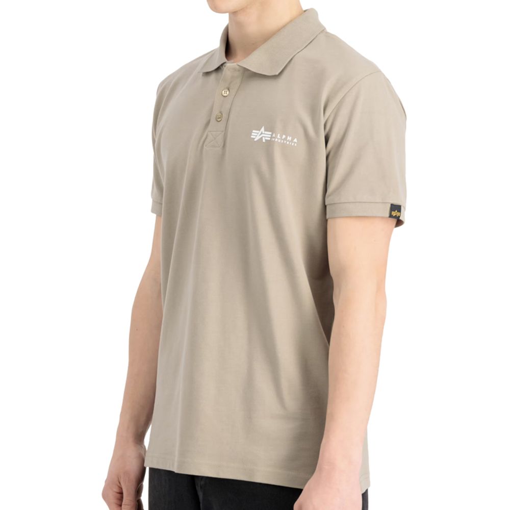 Alpha Industries Muška polo majica kratkih rukava Basic, Bež slika 3