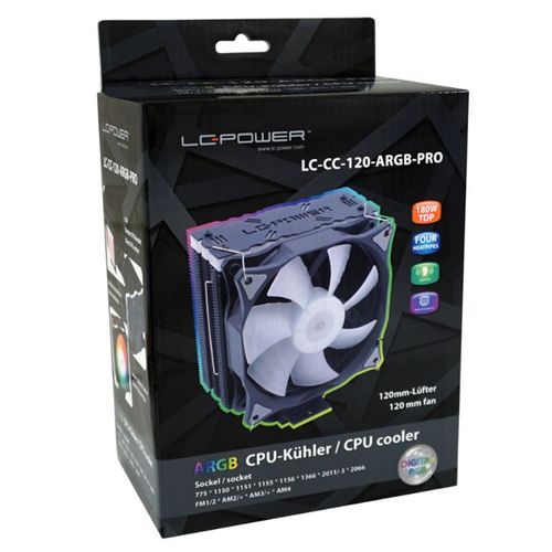 Cooler LC Power Cosmo Cool LC-CC-120-ARGB-PRO - Ready AM5/LGA1700 slika 10