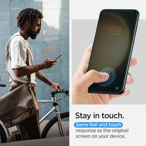 Spigen - Neo Flex (2 kom) za Samsung Galaxy S23 - prozirna slika 6