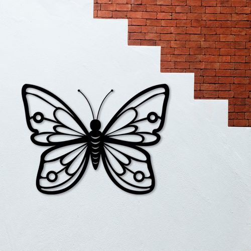 Wallity Metalna zidna dekoracija, Butterfly 1 slika 4