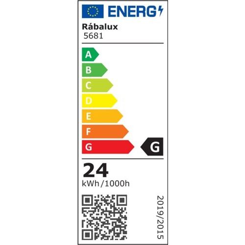 Rabalux Artemis plafonska lampa, siva/bela, LED 24W slika 4