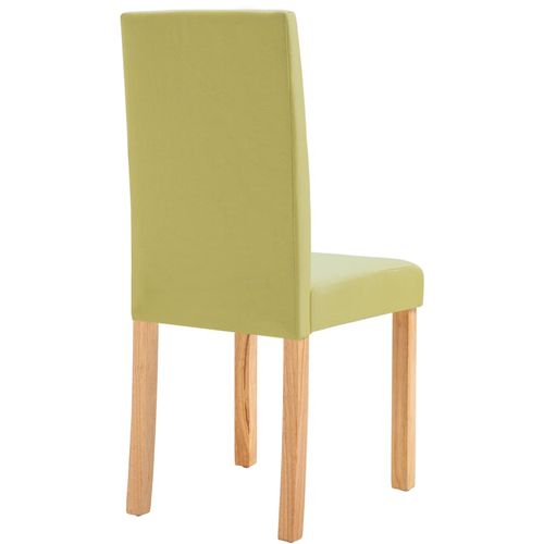 Blagovaonske stolice od tkanine 6 kom zelene slika 27