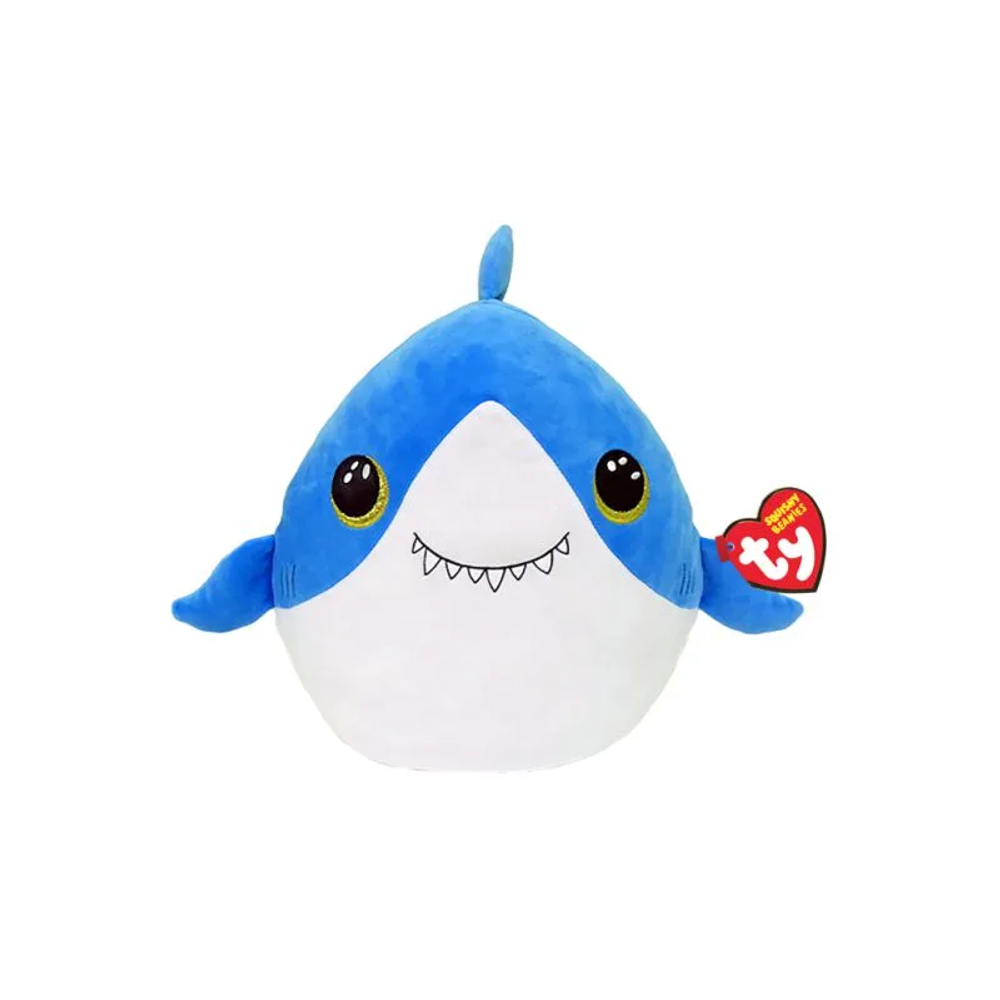 TY 39268 Squishy Plišana igračka morski pas Finsley 22 cm slika 1
