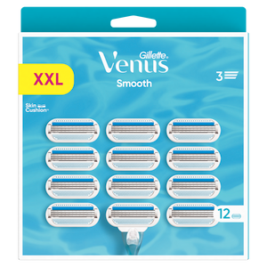 Gillette Venus Smooth zamjenske britvice za brijač za žene, 12kom