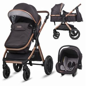 Coccolle® Kolica Melora 3U1, Diamond Black