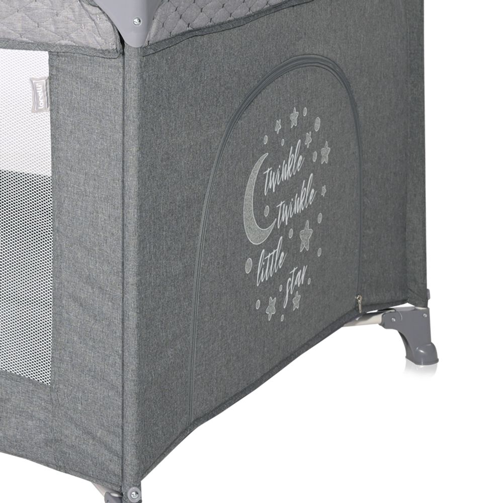 Lorelli Ogradica za igranje Sunny Playground, Fog Beige Star slika 6