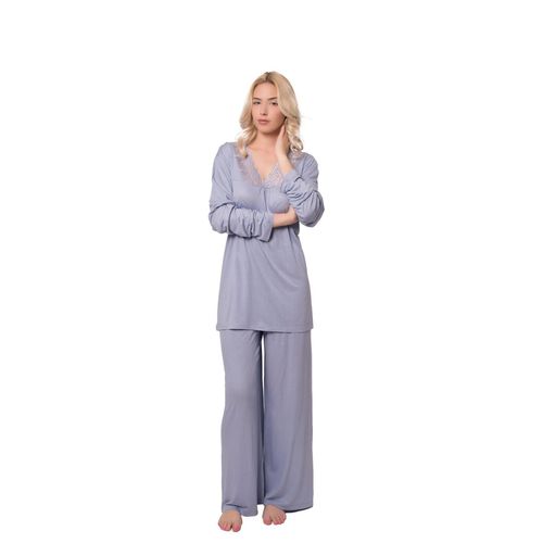 Ženska pidžama dugih rukava slika 2
