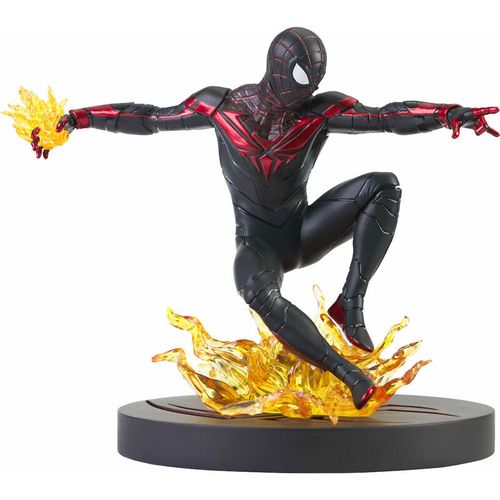 Marvel Gallery Comic Spiderman Ps5 Miles Morales Figure 23cm slika 1