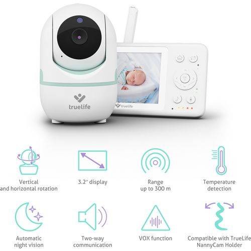 TRUELIFE digitalni video monitor NannyCam R4 slika 3