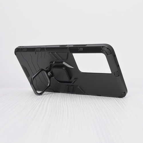 Techsuit - Silicone Shield - Samsung Galaxy S21 Ultra - crna slika 5