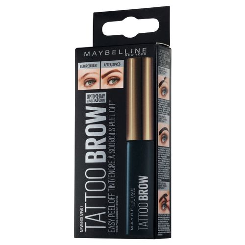 Maybelline New York Tattoo Brow Peel-Off gel za obrve Brown slika 2