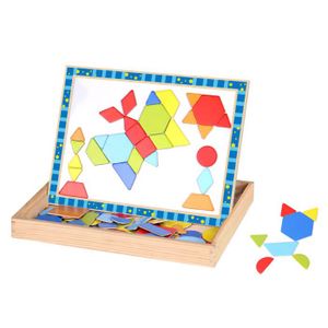 Tooky Toy Magnetne Puzzle Oblici TKF027, 78kom