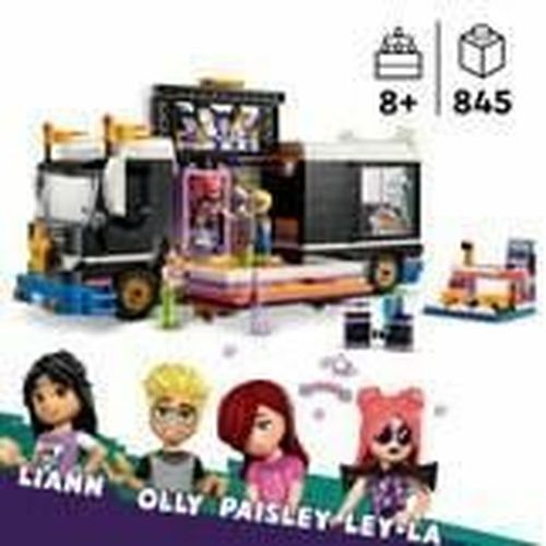 Playset Lego 42619 Friends Pop Star Tourbus slika 6