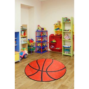 Basketball   Multicolor Carpet (140 cm)