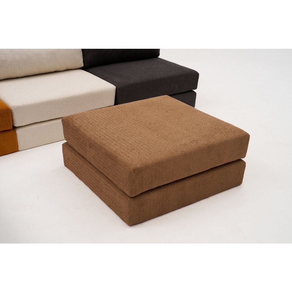 Comfort - Smeđi Pouf slika 2