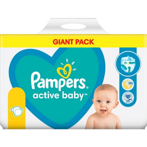 Pampers Active Baby Giant Pack slika 1