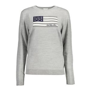 US POLO SHIRT WOMAN GRAY